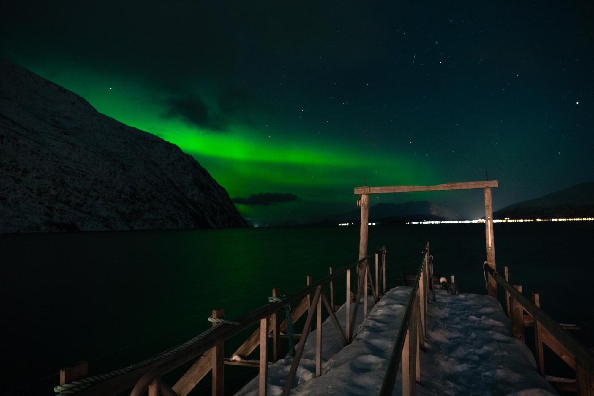 Lyngen View House Villa Koppangen Buitenkant foto