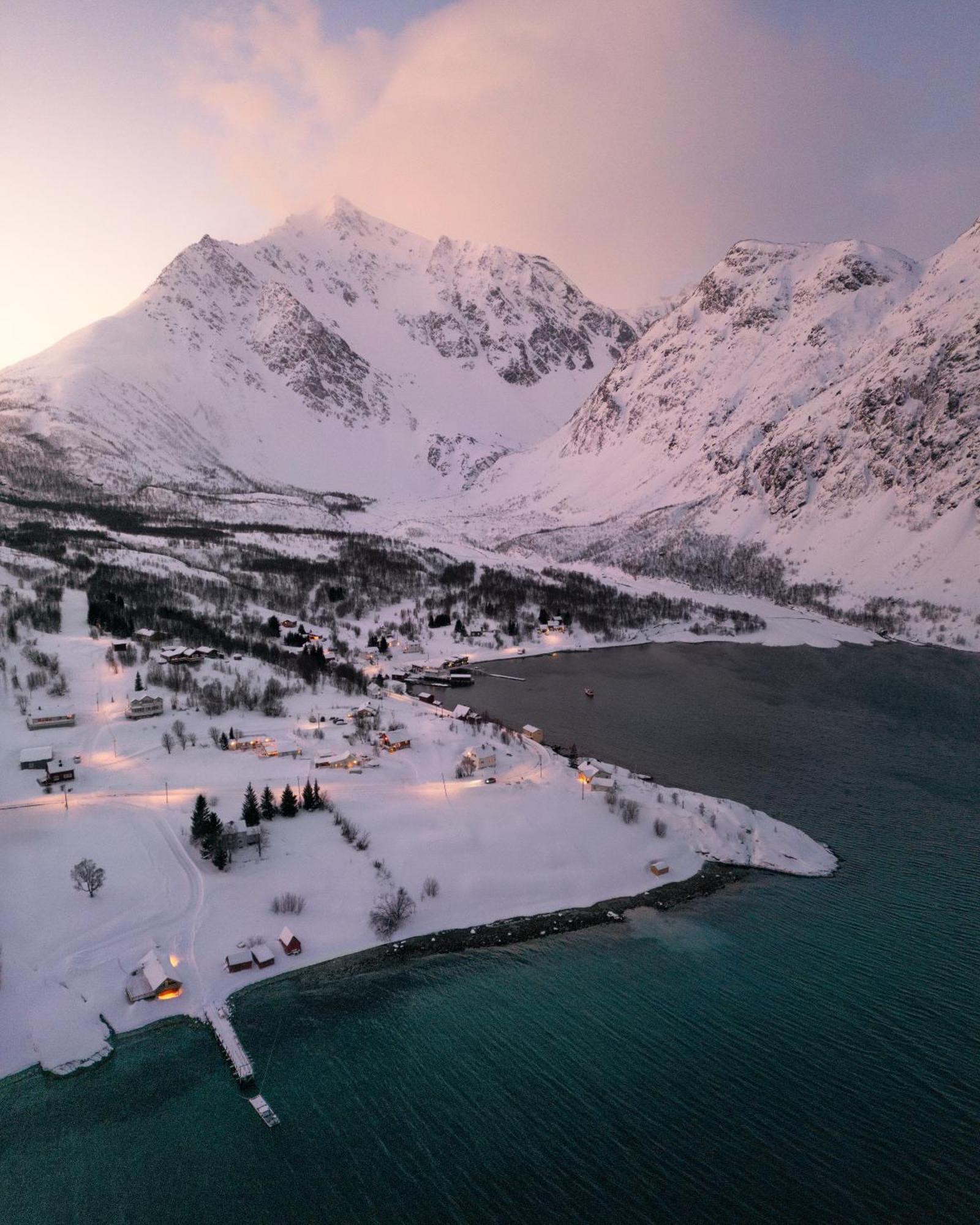 Lyngen View House Villa Koppangen Buitenkant foto